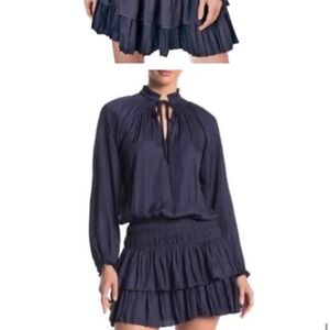 Mustard Seed Navy Mini Dress